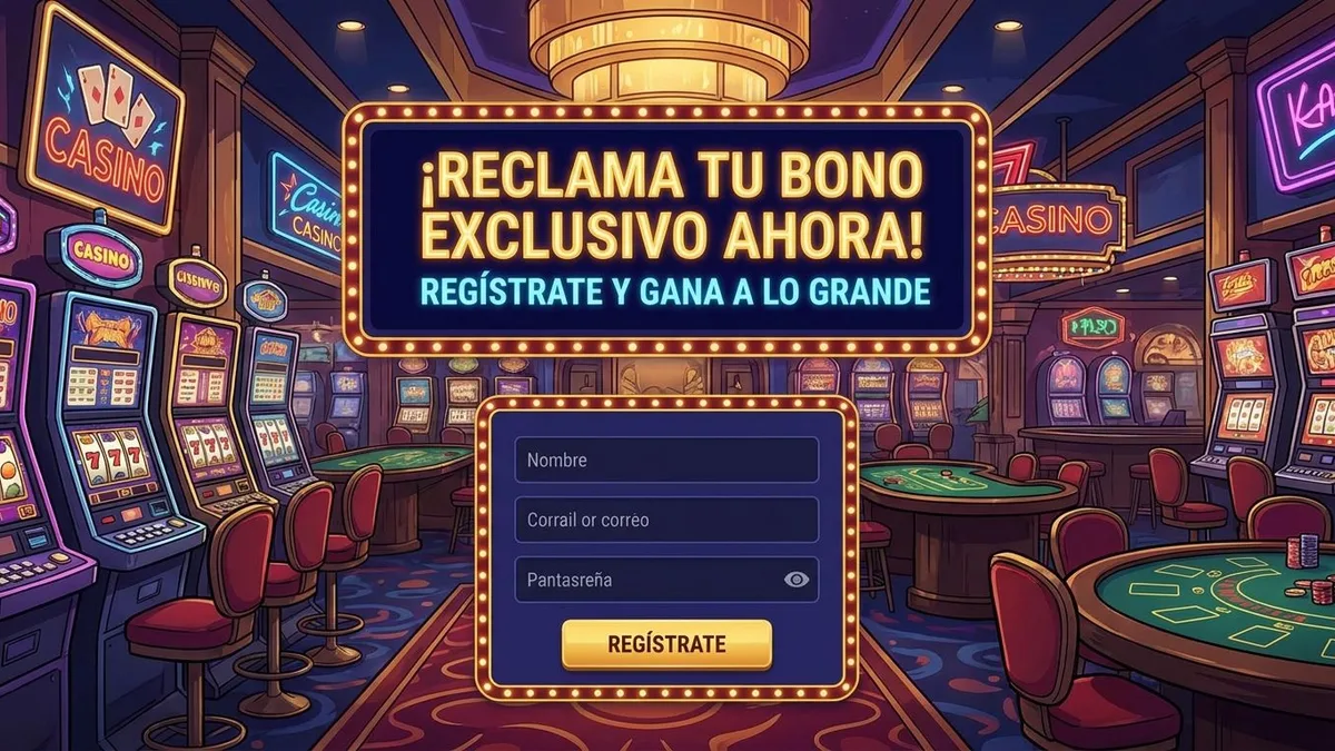 Registro con bono